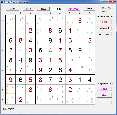 sudoku solver